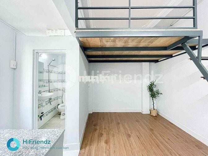 Cho Thuê Căn Hộ Có Gác Lửng Sẵn Máy Lạnh - Cách ĐH Văn Hiến 5P Đi Xe