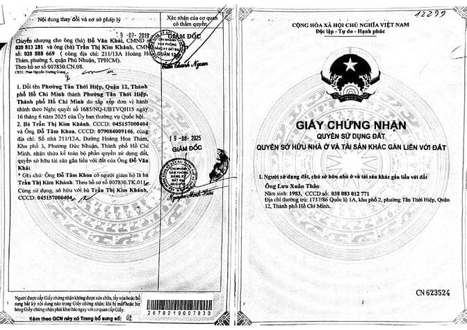 Bán nhà số 88/11 Đường Tân Thới Hiệp 08 (HXH)