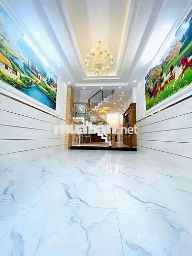 LK 5-6 hẻm 6m thông 60m2 4 tầng 4x15m tặng full nội thất chỉ 6.2 tỷ