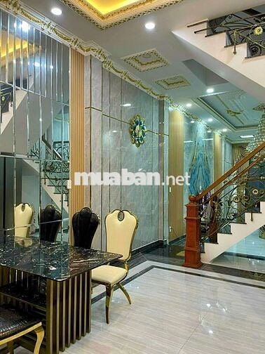 Nhà full nội thất cao cấp hẻm 61 đường số 8 BHH B bình tân