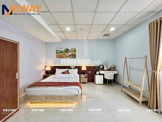 Căn hộ Studio Cao cấp - Full NỘI THẤT - Ngay Ngã Tư 4 Xã