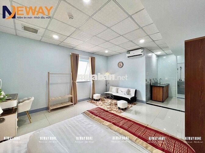 Căn hộ Studio Cao cấp - Full NỘI THẤT - Ngay Ngã Tư 4 Xã