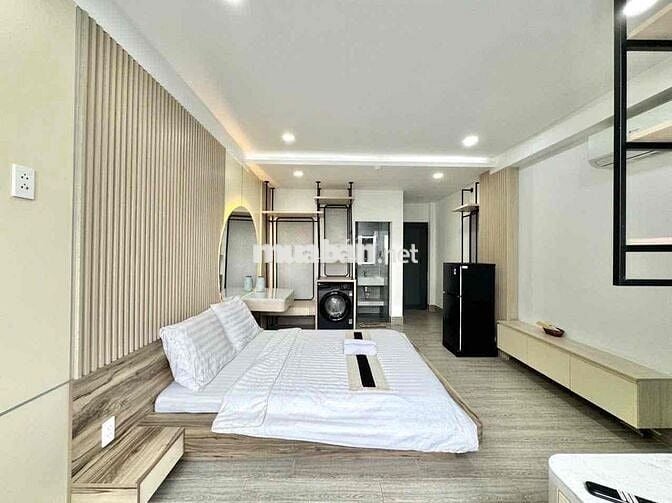 CĂN HỘ CC MINI STUDIO BAN CÔNG TÁCH BẾP FULL NT LUCXURY GẦN SÂN BAY