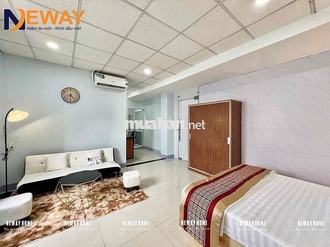 Căn hộ Studio Cao cấp - Full NỘI THẤT - Ngay Ngã Tư 4 Xã