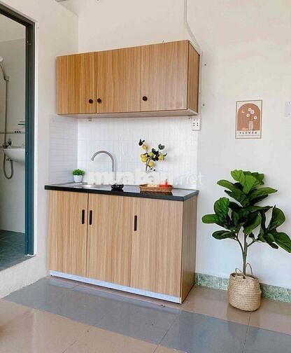 Phòng studio full nội thất ban công rộng