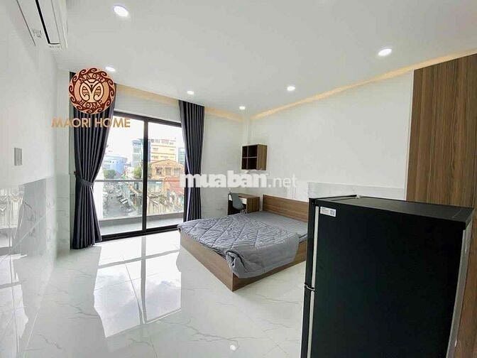 1PN rộng 45m2 bếp tách có máy giặt riêng ban công đii bộ tới Y dược