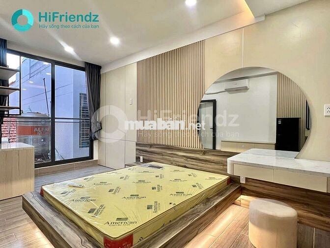CHO THUÊ PHÒNG LUXURY BANCON + FULL NT Ở NGUYỄN OANH ,GV