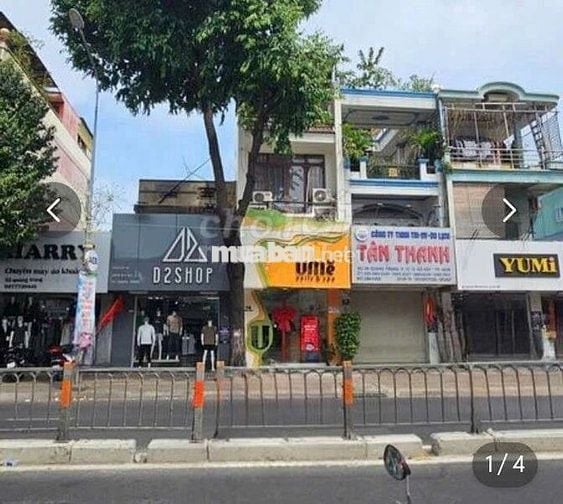 Cho thuê nhà Mặt Tiền Quang Trung p10 Gò vấp ngang 4.2m