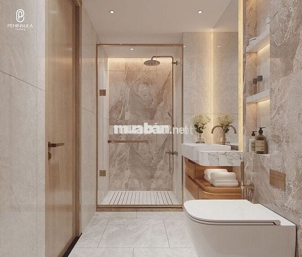 "NÓNG HỔI" CHỈ ĐÚNG 1 CĂN 1PN 45,3M2 PENINSULA DA NANG VIEW SÔNG HÀN
