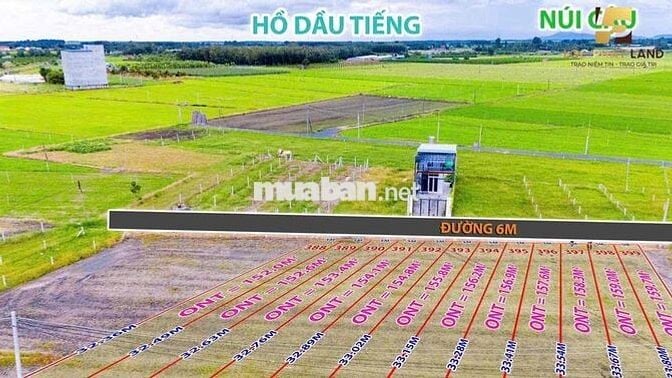 12 lô full thổ cư sổ sẵn tại Dương Minh Châu Tây Ninh