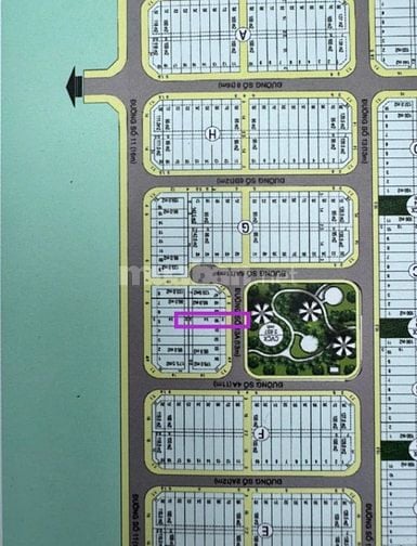 Đất Nền 5x20m đối diện công viên KDC Dương Hồng 