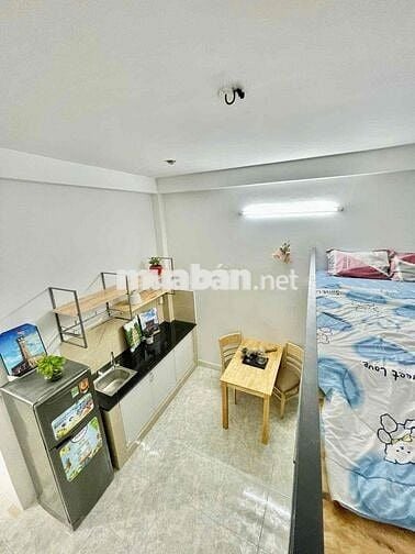 Thuê Căn Hộ Duplex Có Gác Sinh Viên Đặng Thuỳ Trâm Gần Văn Lang CS3