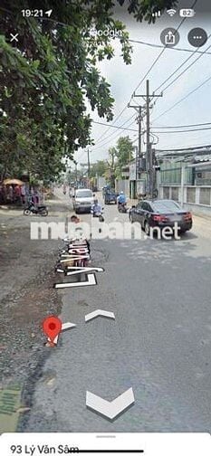 bán đất tặng nhà ngay đường lý văn sâm 2,5 tỉ