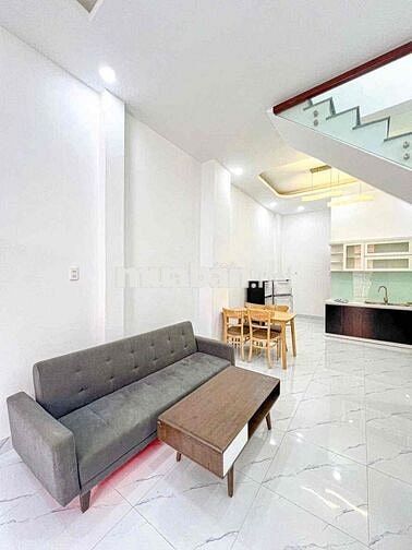 CHO THUÊ NHÀ TRỆT LẦU MỚI ĐẸP HẺM 27 TRẦN BÌNH TRỌNG 2PN