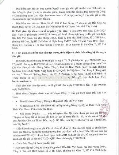 BĐS tại Ấp Bến Chò, Thạnh Đức, Gò Dầu, Tây Ninh (Thạnh Đức, Tây Ninh)