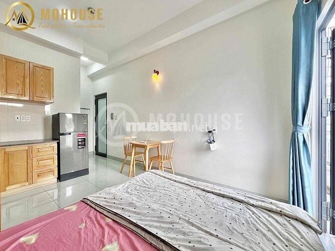🌈STUDIO BAN CÔNG💥MỚI 100%💥FULL NT🍄THANG MÁY🍄HẦM XE🎓GẦN ĐH VĂN LANG☎️☎️