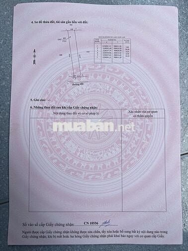 5X35 NGAY KCN phước đông giá 595 triệu bớt lộc