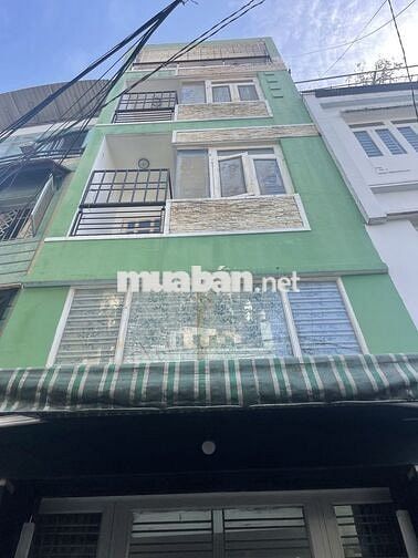 Bán nhà hẻm thông Trần Văn Ơn đúc 4 tấm mới đẹp