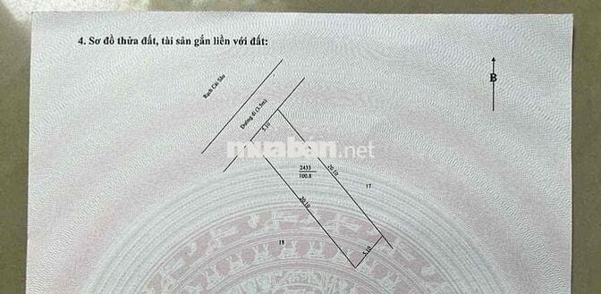 Đất mặt tiền sổ đỏ khu. vực thạnh thắng, Hưng Phú, TP Cần Thơ