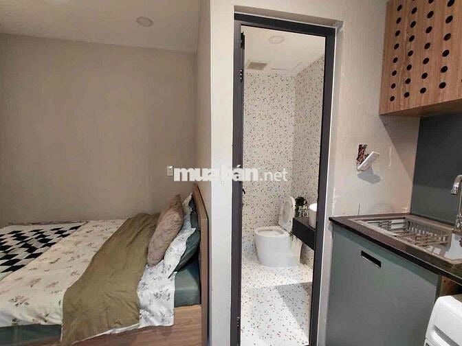 🎉MỚI 100%_GẦN ĐH VĂN LANG, KHOA HỌC TỰ NHIÊN, MỞ_FULL NT MÁY GIẶT RIÊN