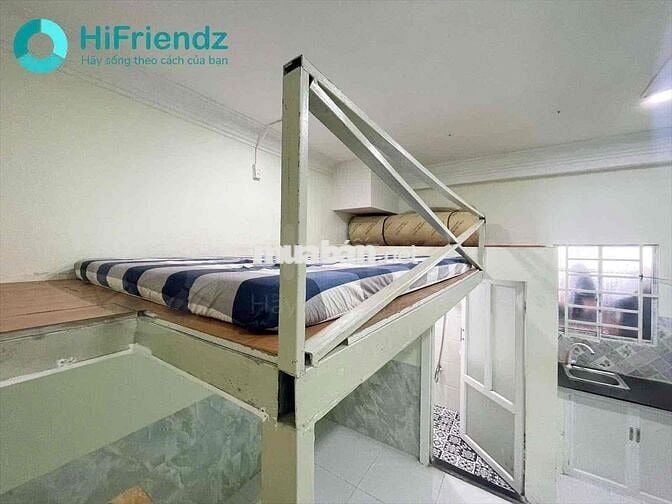 TRỐNG SẴN CHDV DẠNG CÓ GÁC FULL NỘI THẤT Ở ĐƯỢC 2 - 3 NGƯỜI