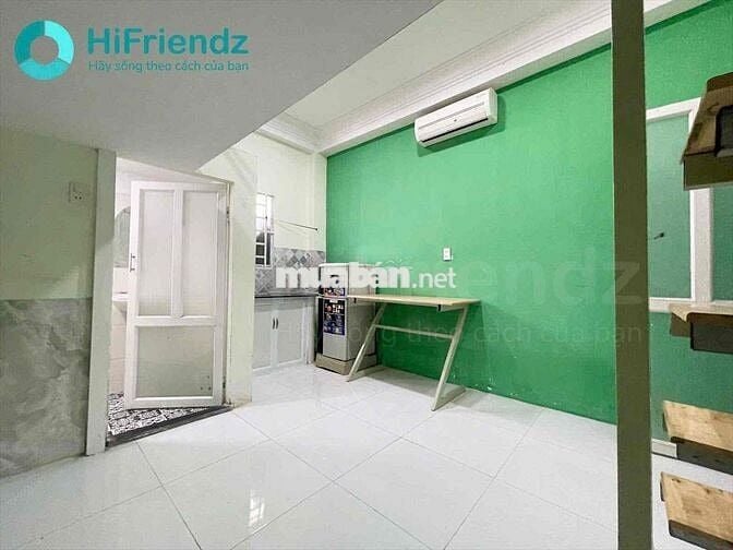 TRỐNG SẴN CHDV DẠNG CÓ GÁC FULL NỘI THẤT Ở ĐƯỢC 2 - 3 NGƯỜI