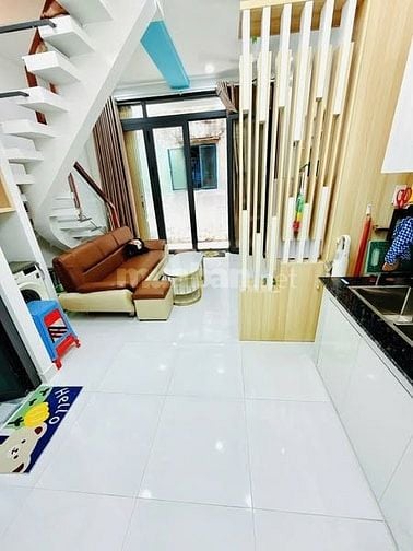 3ty080 Nhà mới 1 lầu ở liền p12Q8 4,4 x 5,4 SHR hoàn công đủ