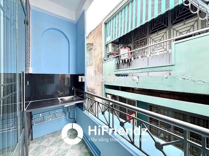 Studio Ban Công Mới Keng Full Nội Thất Siêu Mới Ngay Trung Tâm