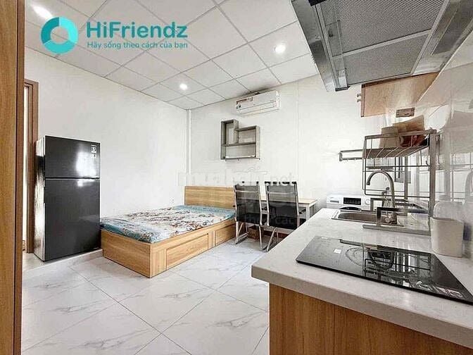 Cho Thuê Căn Hộ Studio Full Nội Thất Máy Giặt Riêng Gần HVCB