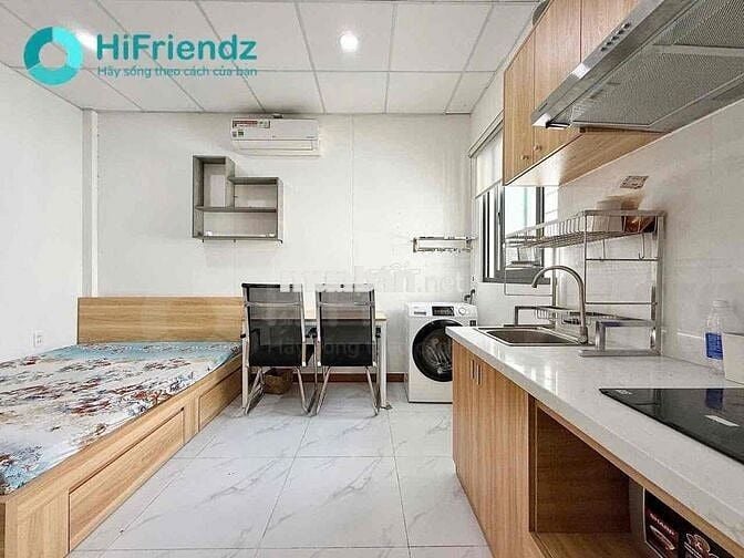 Cho Thuê Căn Hộ Studio Full Nội Thất Máy Giặt Riêng Gần HVCB