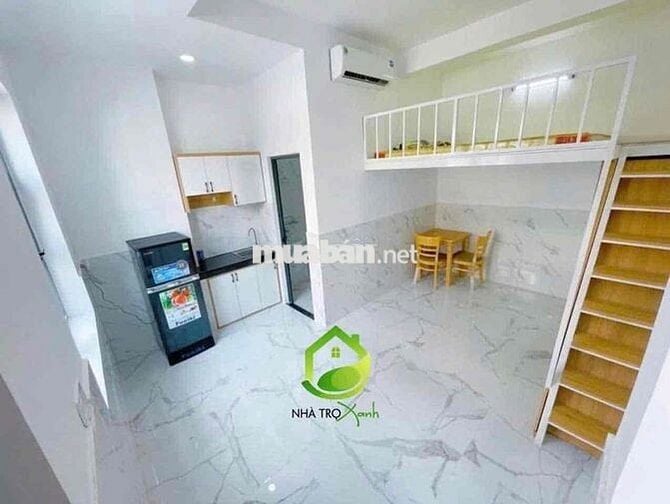 Phòng Có Gác Full Nội Thất Cửa Sổ To Rộng 30M2 Gần Đại Học TDTU