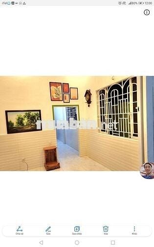BÁN NHÀ 105M2 MỚI ĐẸP HẺM XE HOIE 3PN CÓ GÁC GẦN KHO C SỔ RIÊNG