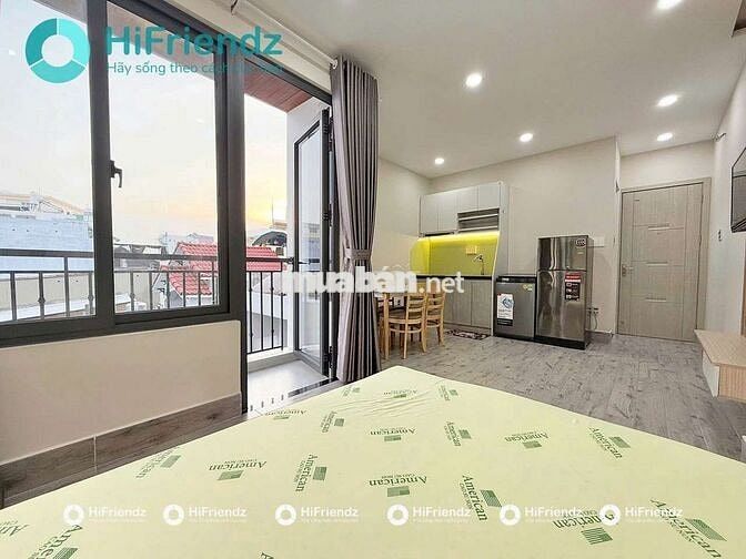 CHO THUÊ PHÒNG FULL NT + BANCON Ở THỐNG NHẤT ,GV