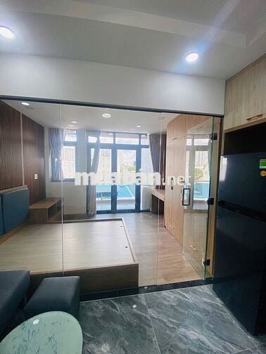 Căn Hộ Dịch Vụ 1 Phòng ngủ, 1 Bếp có ban công đầy đủ nội thất Quận 7