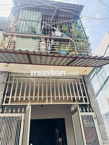 Bán nhà 2/,ĐHT 17, hẻm ba gác thông, 3x14m, 1 lầu, 2pn, 2ty550tr, Q12