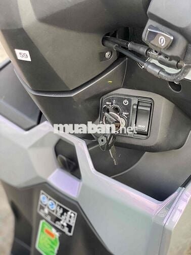 Vario 125 đời 2025 Xám Ánh Tím odo 125 cây