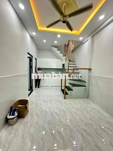 P8. TÂN BÌNH- NHÀ MỚI 26 M2, 2 TẦNG- HẺM 4M THÔNG