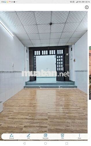 NHÀ HẺM XE HƠI 1 SẸC 64M2 2PN MỚI ĐẸP MẶT TIỀN HẺM 1886 HUỲNH TẤN PHÁT