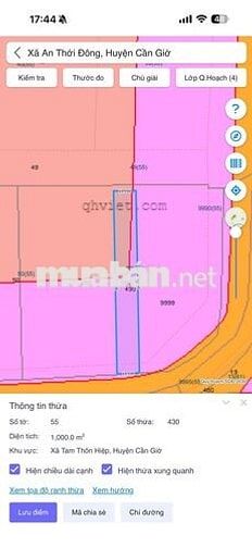 BÁN ĐẤT QUY HOẠCH ĐẤT Ở XÃ BÌNH KHÁNH