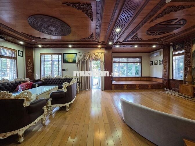 BIỆT THỰ LÔ GÓC KDC CHÁNH NGHĨA 15x20 HẦM3 LẦU,THANG MÁY FULL NỘI THẤT