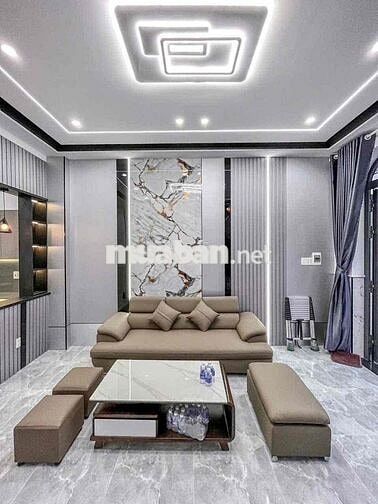 NHÀ MỚI ĐẸP ĐẬU FULL NỘI THẤT CÓ SÂN ĐẬU OTO