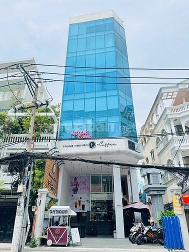 Bán gấp tòa nhà văn phòng mặt tiền Bình Thạnh – 9 tầng, thu nhập 250tr