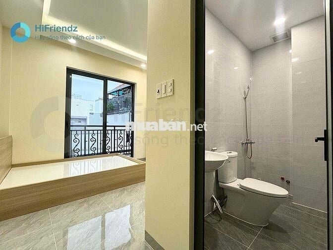 1PN ban công tách bếp, giáp quận 1, UEF, HUTECH, UTH, VLU, HIU giá rẻ.