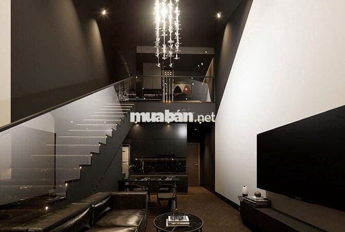 Dự án mới khai trương Căn Duplex 50m2,2PN,1PN Roftop view Landmark 81