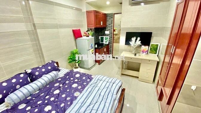 Căn Hộ Studio - Full Nội Thất - Cửa Sổ Thoáng - Ngay Đoàn Thị Điểm