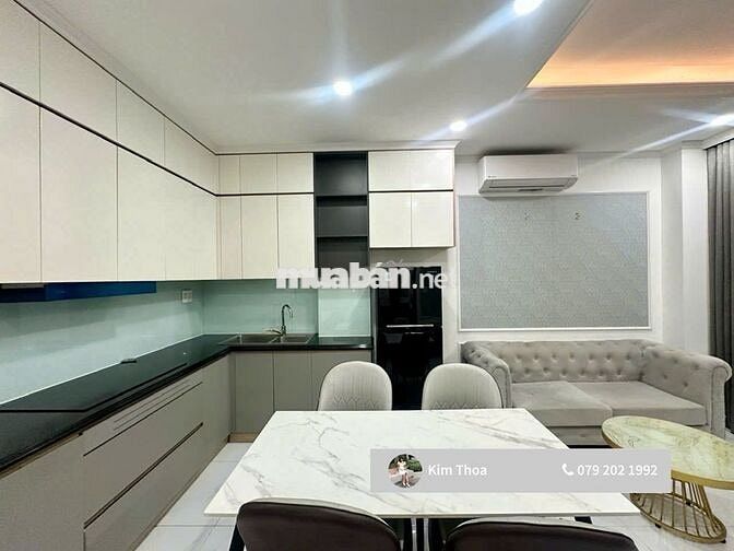 Căn hộ 2PN 1WC, 55m2, full nội thất, ban công ở Vạn Phúc. Chỉ 12,5 tr