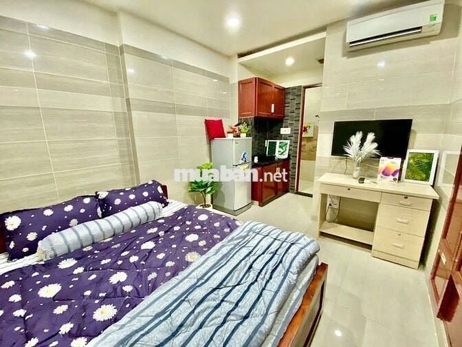 Căn Hộ Studio - Full Nội Thất - Cửa Sổ Thoáng - Ngay Đoàn Thị Điểm