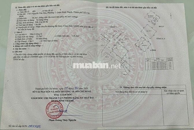 ☘️ NHÀ 170/5 NGUYỄN VĂN ĐẬU P.7 BÌNH THẠNH ☘️ CHÍNH CHỦ ☘️