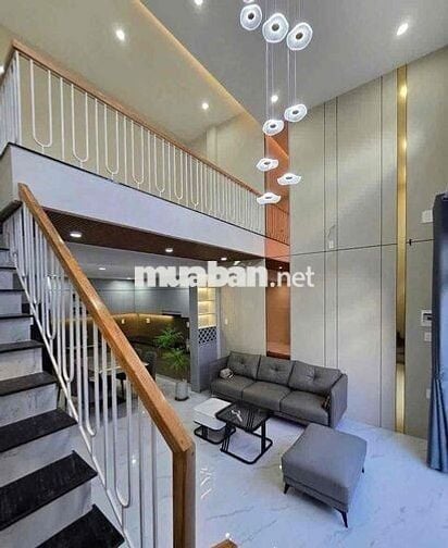 Chính Chủ Bán Nhà Mới 1 Trệt 1 Lửng, 100m², Đường 6m, Gần Bửu Long