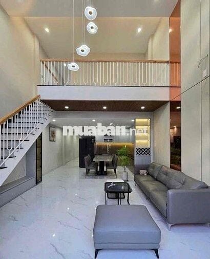 Chính Chủ Bán Nhà Mới 1 Trệt 1 Lửng, 100m², Đường 6m, Gần Bửu Long